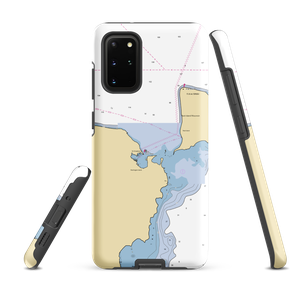 Lindgren's Sunrise Cottages & Marina (Washington Island, WI) NOAA Chart Samsung Phone Case