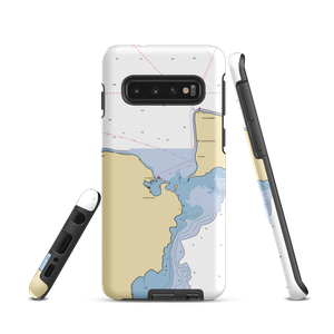 Town Dock At Jackson Harbor (Washington Island, WI) NOAA Chart Samsung Phone Case