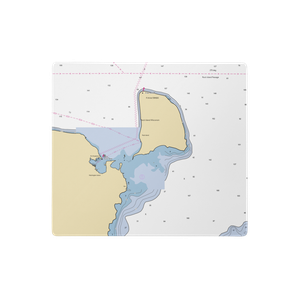 Rock Island State Park Dock (Washington Island, WI) NOAA Chart  Gaming Mouse Pad