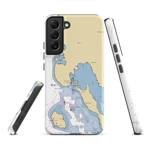 Kaps Marina (Washington Island, WI) NOAA Chart Samsung Phone Case