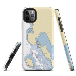 Kaps Marina (Washington Island, WI) NOAA Chart  Tough iPhone Case