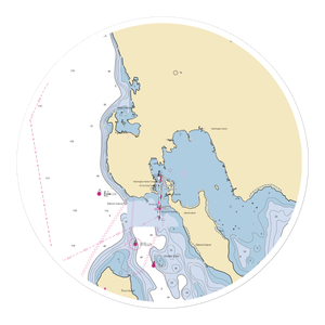 Kaps Marina (Washington Island, WI) NOAA Chart Sticker