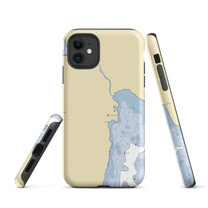 Rowleys Bay Marina (Ellison Bay, WI) NOAA Chart  Tough iPhone Case