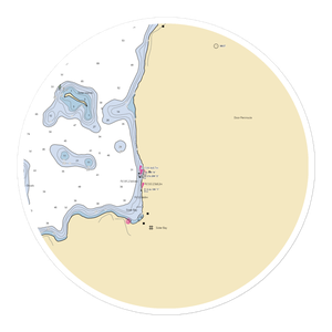 Yacht Works, Inc. (Sister Bay, WI) NOAA Chart Sticker