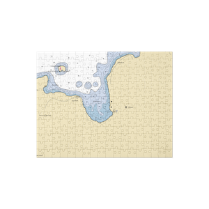 Ephraim Yacht Harbor (Ephraim, WI) NOAA Chart Jigsaw Puzzle