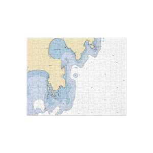 Bailey's Harbor Town Marina (Baileys Harbor, WI) NOAA Chart Jigsaw Puzzle