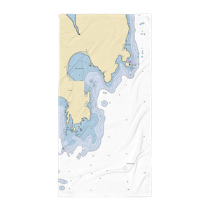 Bailey's Harbor Town Marina (Baileys Harbor, WI) NOAA Chart Towel