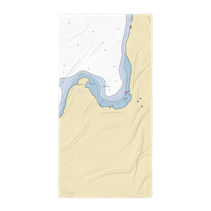 Alpine Resort (Egg Harbor, WI) NOAA Chart Towel