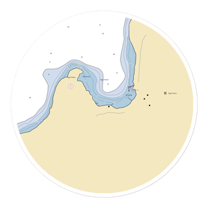 Alpine Resort (Egg Harbor, WI) NOAA Chart Sticker