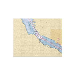 Great Lakes Yacht Services (Sturgeon Bay, WI) NOAA Chart Jigsaw Puzzle