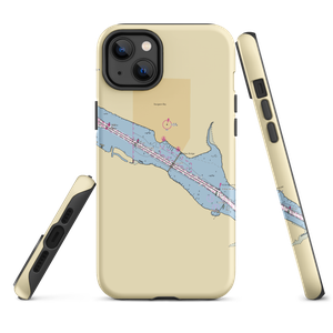 Madelyn Marina (Sturgeon Bay, WI) NOAA Chart  Tough iPhone Case