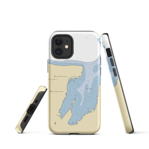 Wave Pointe Marina & Resort (Brussels, WI) NOAA Chart  Tough iPhone Case