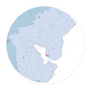 Breakwater Park (Marinette, WI) NOAA Chart Sticker