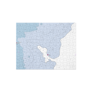 Hi Seas Marina (Little Suamico, WI) NOAA Chart Jigsaw Puzzle