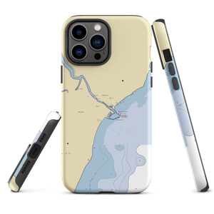 Captain K's Landing (Algoma, WI) NOAA Chart  Tough iPhone Case