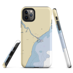 Captain K's Landing (Algoma, WI) NOAA Chart  Tough iPhone Case