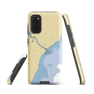 Pier 42 Marina On The Lake (Algoma, WI) NOAA Chart Samsung Phone Case