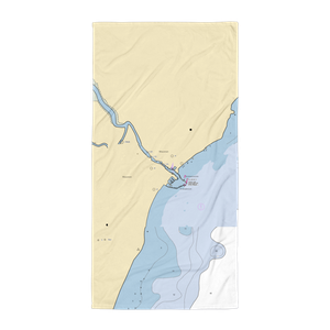 Pier 42 Marina On The Lake (Algoma, WI) NOAA Chart Towel