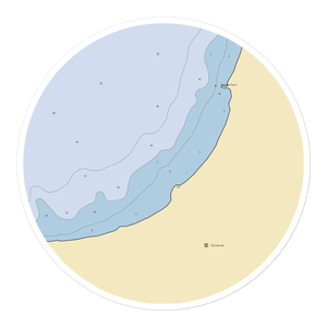 All Season Marina (New Franken, WI) NOAA Chart Sticker