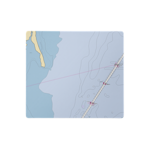 Windjammers Sailing Club (Little Suamico, WI) NOAA Chart  Gaming Mouse Pad