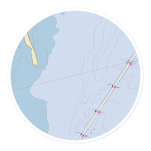 Windjammers Sailing Club (Little Suamico, WI) NOAA Chart Sticker