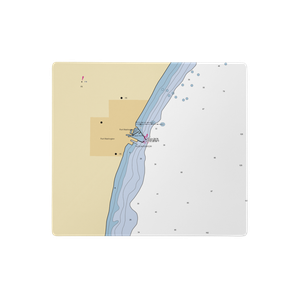 Port Washington Municipal Marina (Port Washington, WI) NOAA Chart  Gaming Mouse Pad