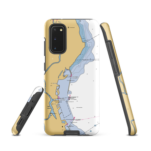 Milwaukee Yacht Club (Milwaukee, WI) NOAA Chart Samsung Phone Case