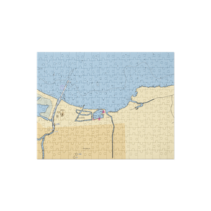 Marina on the Rock (Mount Calvary, WI) NOAA Chart Jigsaw Puzzle