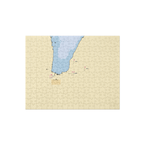 Clarences Harbor Inc (Mount Calvary, WI) NOAA Chart Jigsaw Puzzle