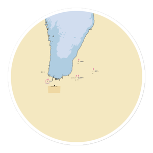 Clarences Harbor Inc (Mount Calvary, WI) NOAA Chart Sticker