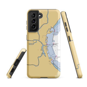 Lakeshore State Park Marina (Milwaukee, WI) NOAA Chart Samsung Phone Case