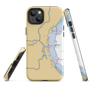 Lakeshore State Park Marina (Milwaukee, WI) NOAA Chart  Tough iPhone Case