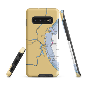 Harbor Front Marina (Milwaukee, WI) NOAA Chart Samsung Phone Case