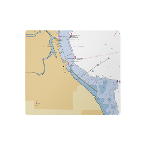 South Shore Yacht Club (Milwaukee, WI) NOAA Chart  Gaming Mouse Pad