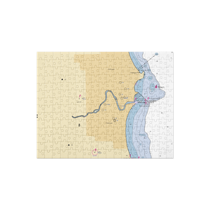 M & H Outboard (Kohler, WI) NOAA Chart Jigsaw Puzzle