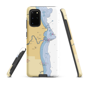 Sheboygan Riverfront (Kohler, WI) NOAA Chart Samsung Phone Case