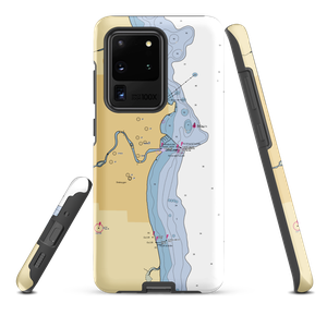 Sheboygan Riverfront (Kohler, WI) NOAA Chart Samsung Phone Case