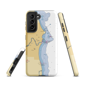 Sheboygan Riverfront (Kohler, WI) NOAA Chart Samsung Phone Case