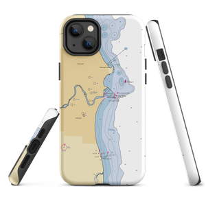 Sheboygan Riverfront (Kohler, WI) NOAA Chart  Tough iPhone Case