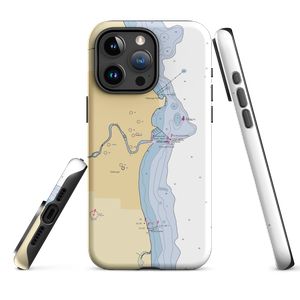 Sheboygan Riverfront (Kohler, WI) NOAA Chart  Tough iPhone Case