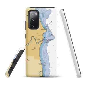 Riverfront Bait & Tackle (Kohler, WI) NOAA Chart Samsung Phone Case