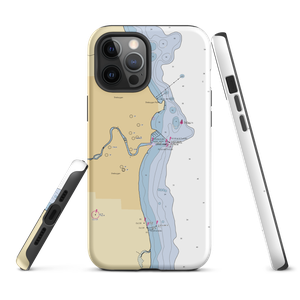 Sheboygan Yacht Club (Kohler, WI) NOAA Chart  Tough iPhone Case