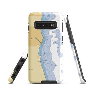 South Milwaukee Yacht Club (Cudahy, WI) NOAA Chart Samsung Phone Case