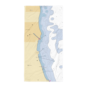 South Milwaukee Yacht Club (Cudahy, WI) NOAA Chart Towel