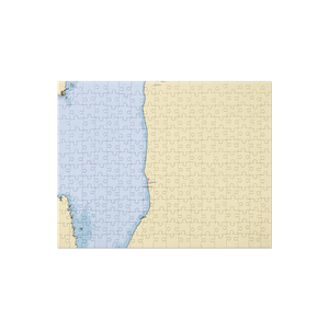 Brothertown Harbor (Malone, WI) NOAA Chart Jigsaw Puzzle