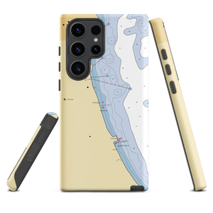 Milwaukee County Bender Park Harbor (Oak Creek, WI) NOAA Chart Samsung Phone Case