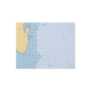 Performance Center (Oshkosh, WI) NOAA Chart Jigsaw Puzzle