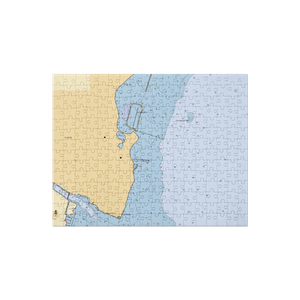 Oshkosh Yacht Club (Oshkosh, WI) NOAA Chart Jigsaw Puzzle