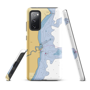 Racine Yacht Club (Racine, WI) NOAA Chart Samsung Phone Case