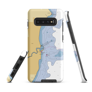 Gaslight Pointe (Racine, WI) NOAA Chart Samsung Phone Case